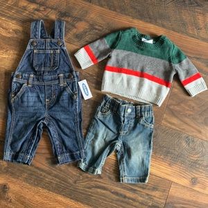 Baby Boys Winter Denim Lot
